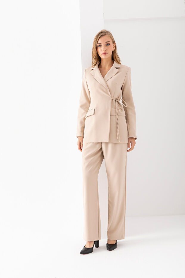 بدلة سترة مزدوجة الصدر - 2