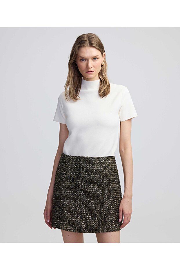 Tüvit mini etek - 1