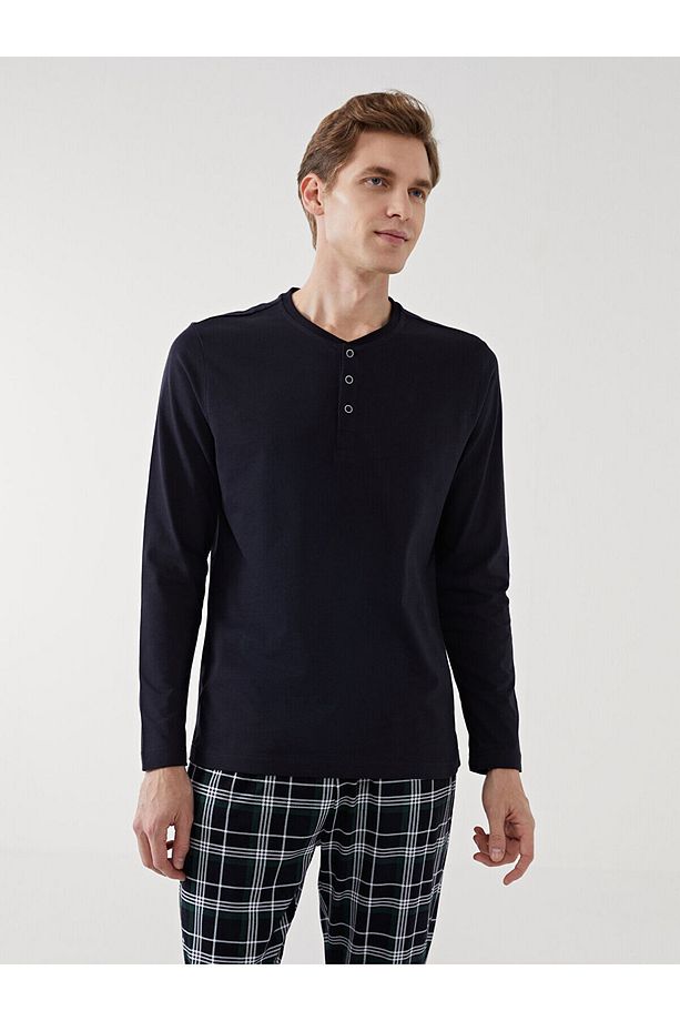 LCWK Standart Kalıp Erkek Pijama Takımı - 1