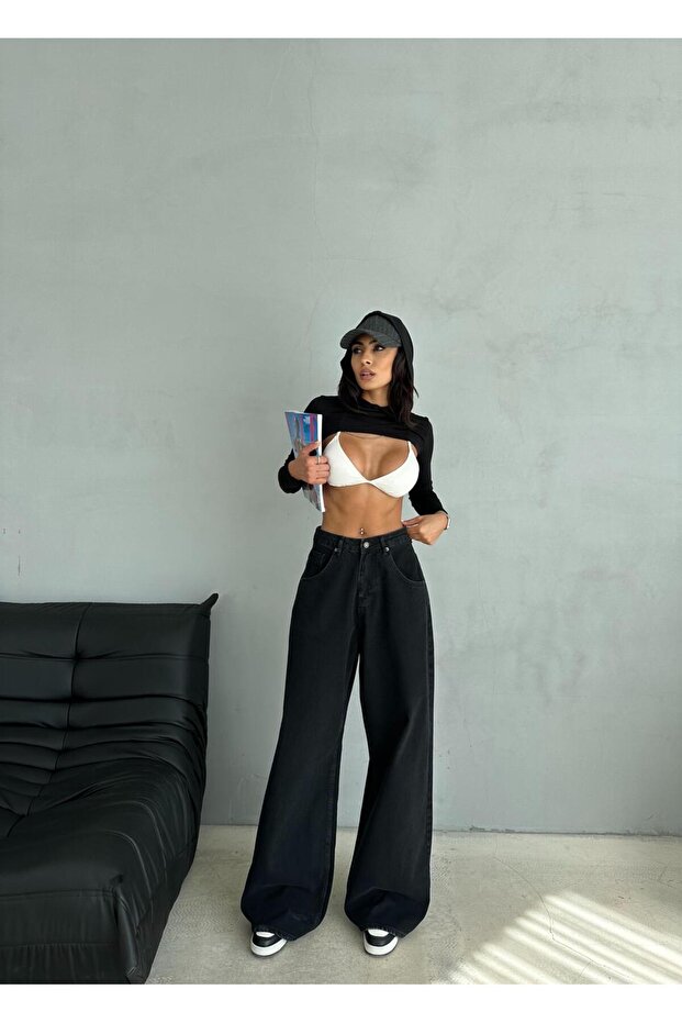 بنطلون جينز بالازو مناسب - 4