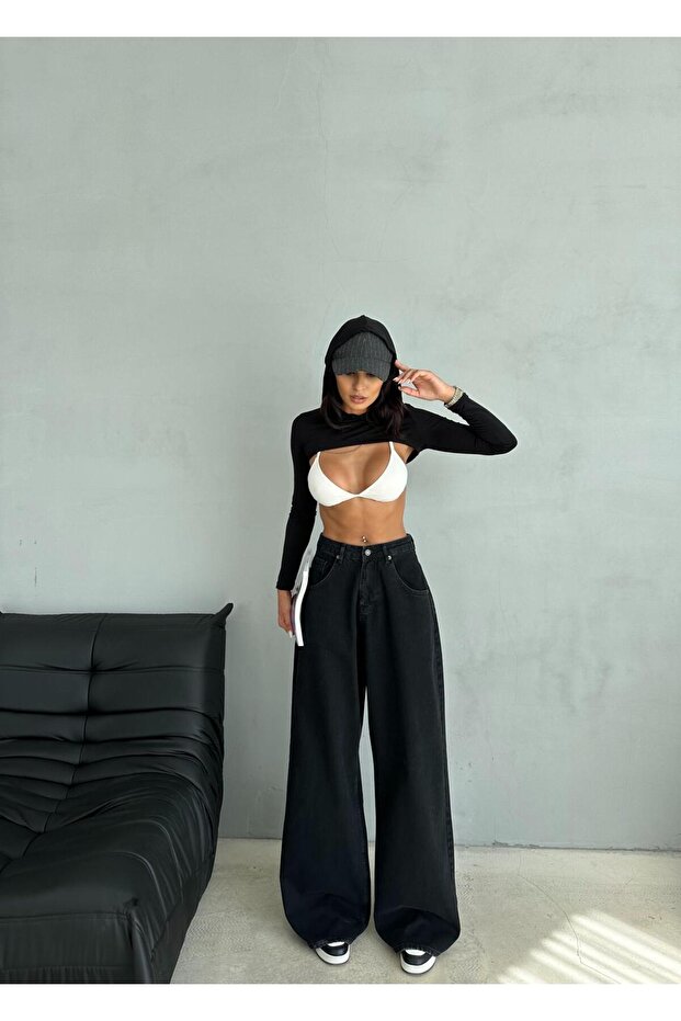 بنطلون جينز بالازو مناسب - 5