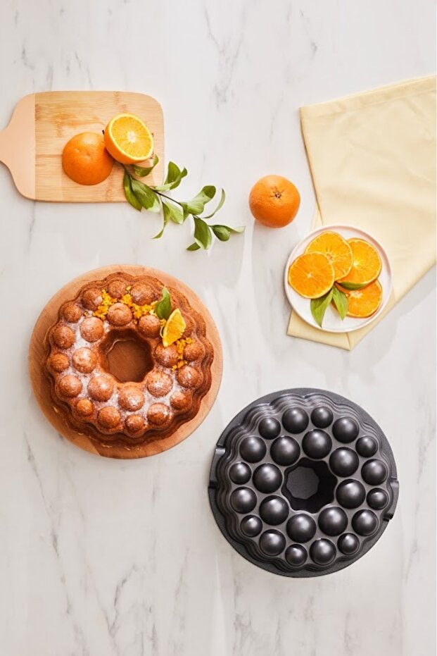 قالب كيك مصبوب متدرج من سيليست أنثراسايت - 1