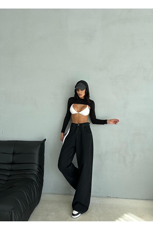 بنطلون جينز بالازو مناسب - 6