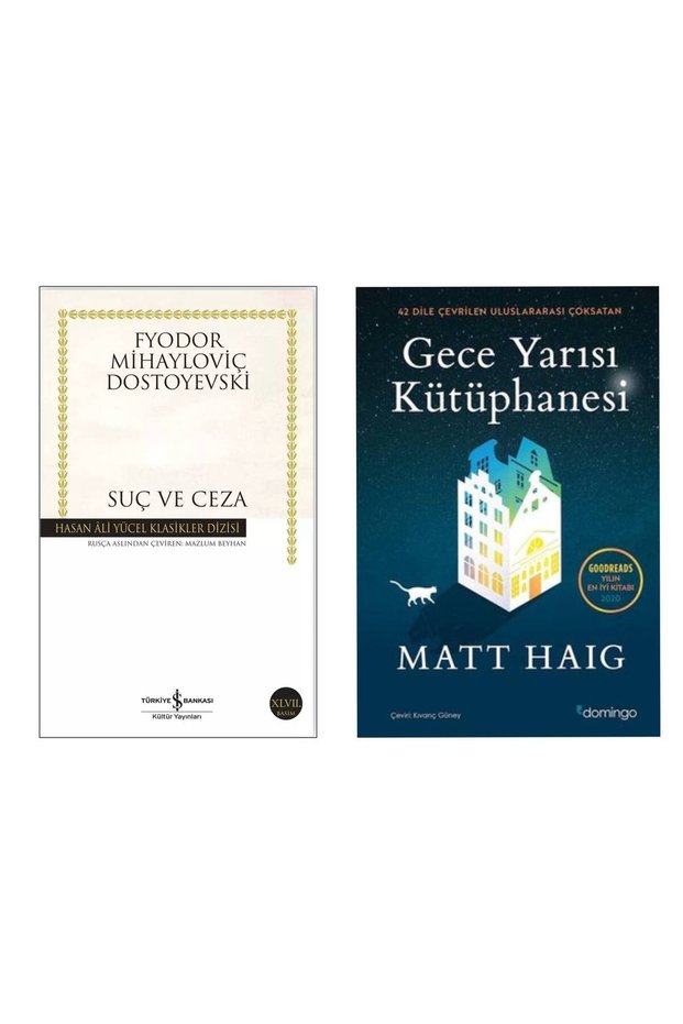 Suç ve Ceza Fyodor Mihayloviç Dostoyevski - Gece Yarısı Kütüphanesi Matt Haig