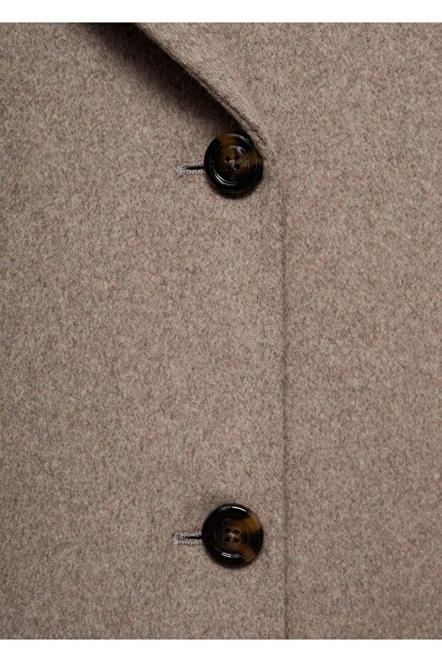 Handmade oversize wool coat - 6