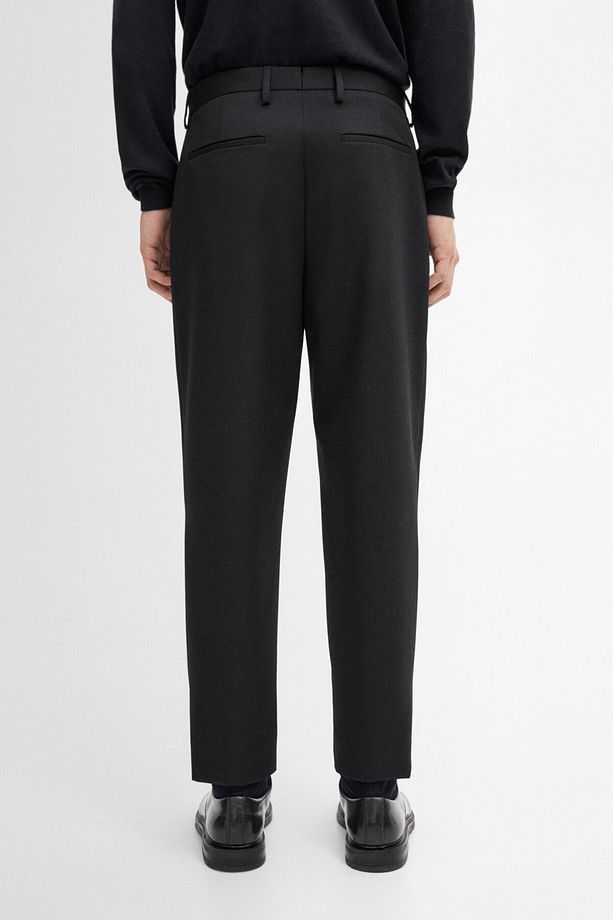 Regular fit %100 yün pantolon - 4