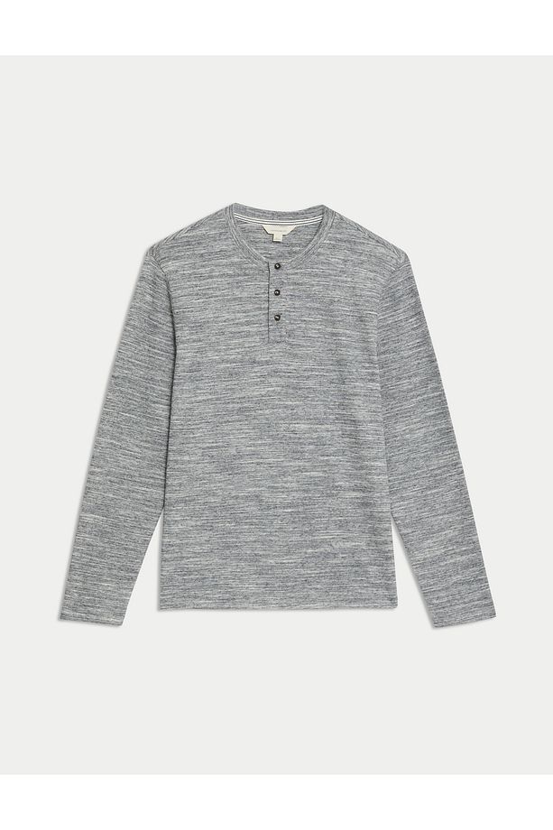 Pamuklu Regular Fit Pijama Üstü - 1