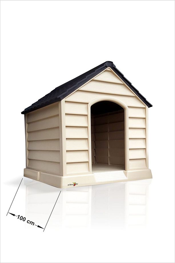 Dev Büyük Yüksek Geniş 100x95cm Isı Yalıtımlı Havalandırmalı Köpek Kulübesi Evi Yuvası Kümesi Kafesi - 5