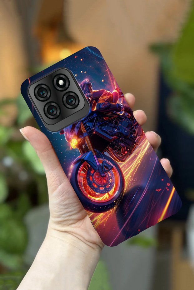 S71 Compatible Camera Protected Motor Patterned Hd Printed Silicone Case