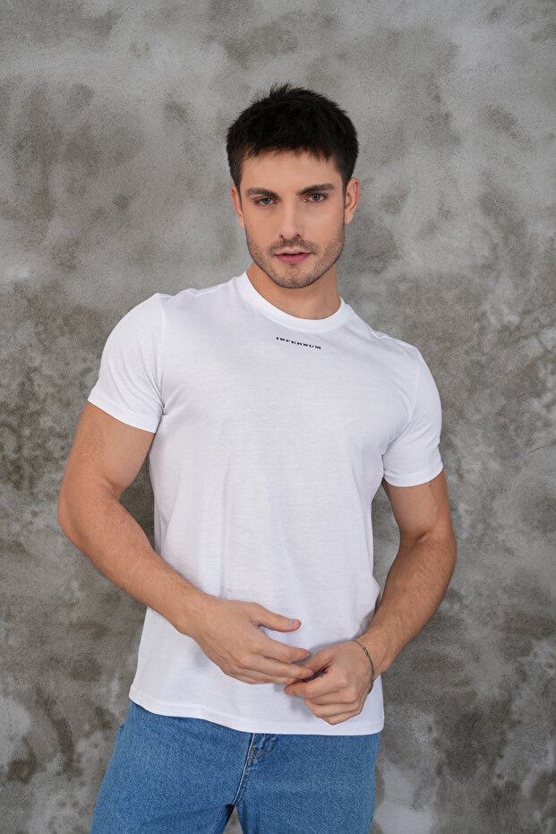 Regular kesim basic t-shirt - 1