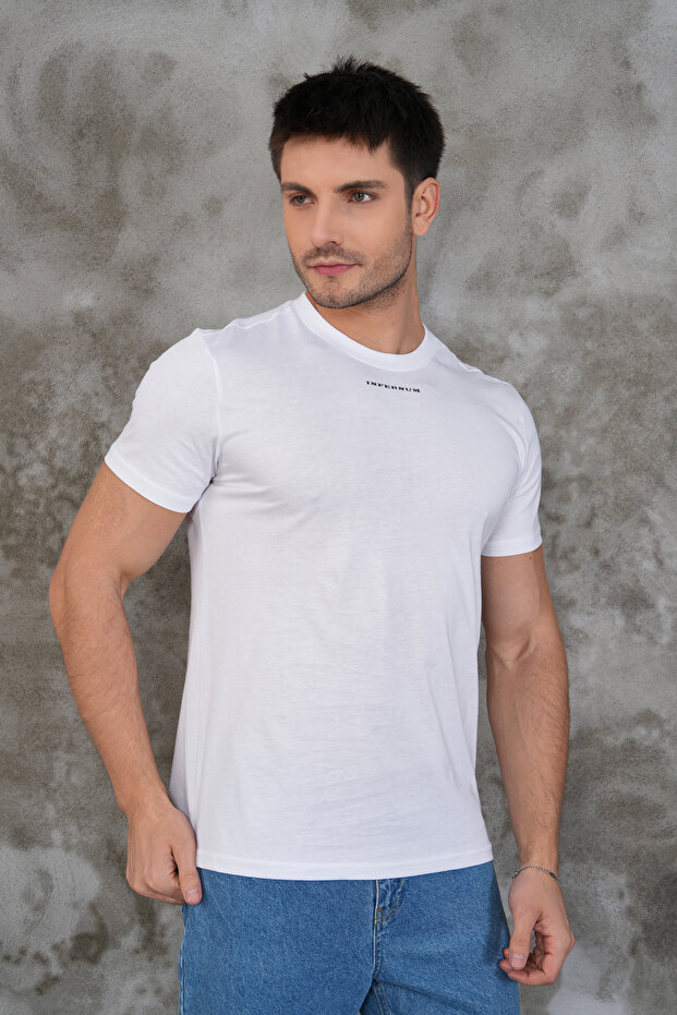 Regular kesim basic t-shirt - 6