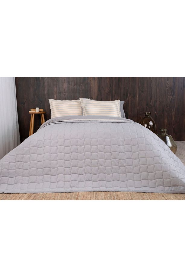 Lincoln %100 Pamuk King Size Yatak Örtüsü Seti - 1