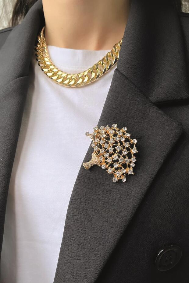 Hayatağacı Iğneli Broş - 1