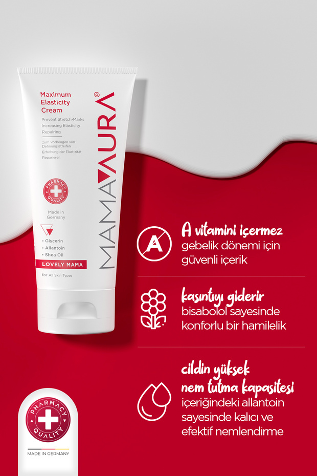 Hamileler Için Çatlak Önleyici - Maximum Elasticity Cream 150 ml - 4