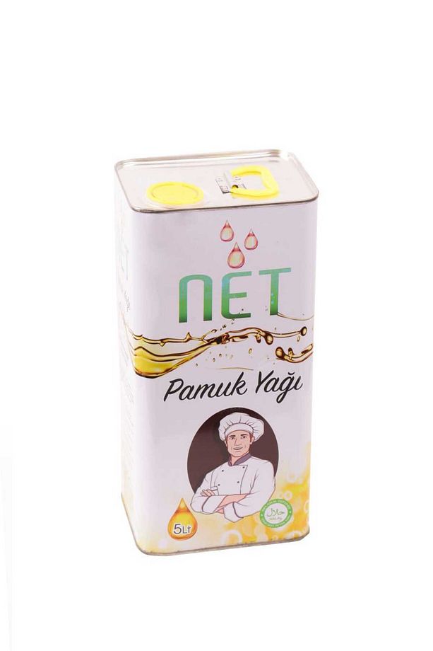 RAFİNE PAMUK YAĞI 5 L - 1