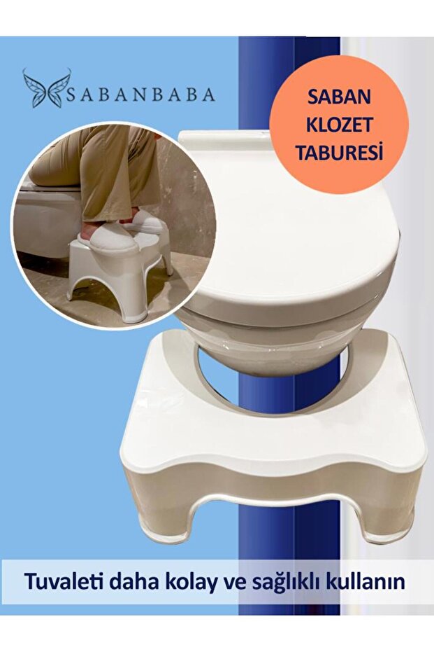 Beyaz, Klozet Taburesi - 3