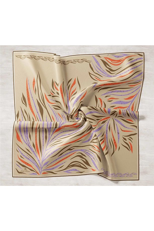 10 Twill İpek Eşarp 11432 - 7