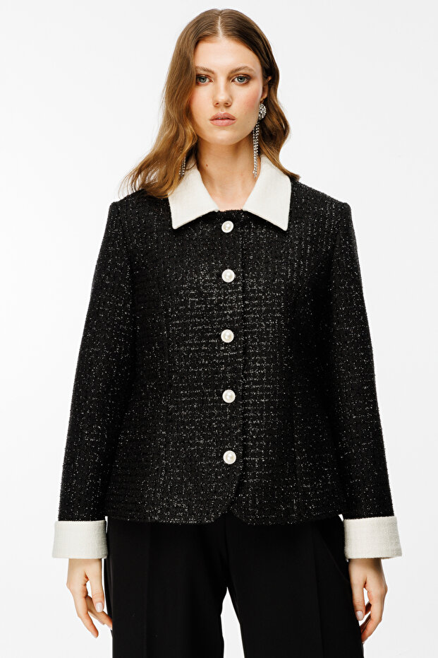 Şanel Simli Ceket - 3