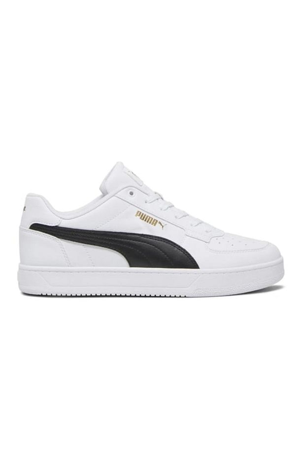 392290-03 Puma Caven 2.0 Puma Whıte-Puma Black-Gold Mrd Sneaker Ayakkabı - 1