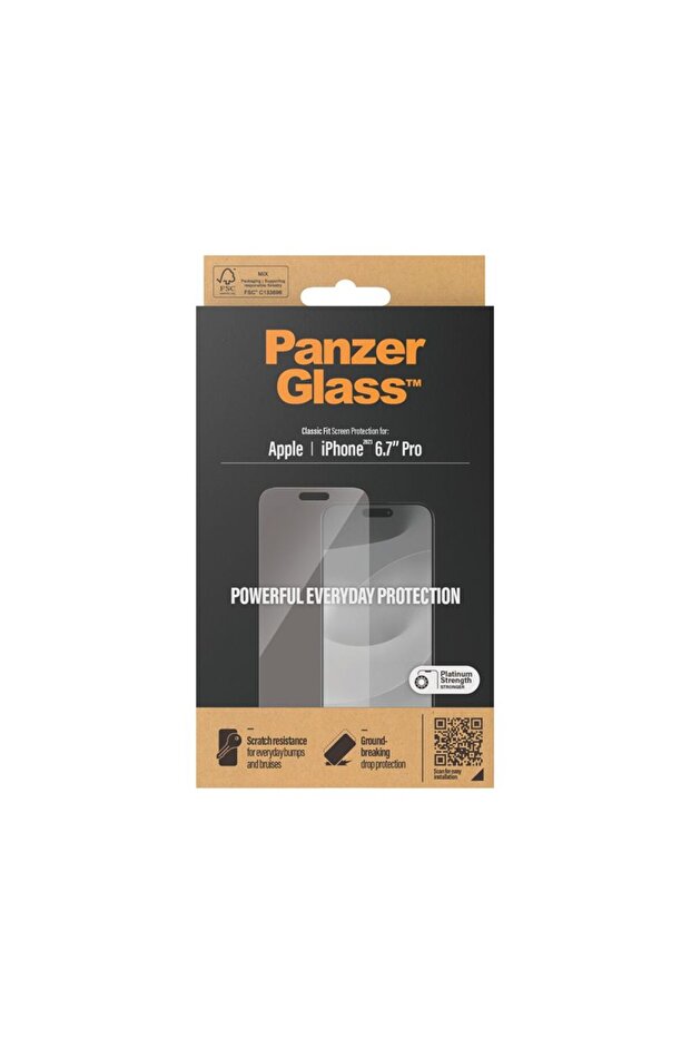 Screen Protector iPhone 15 Pro Max - Clear - 4