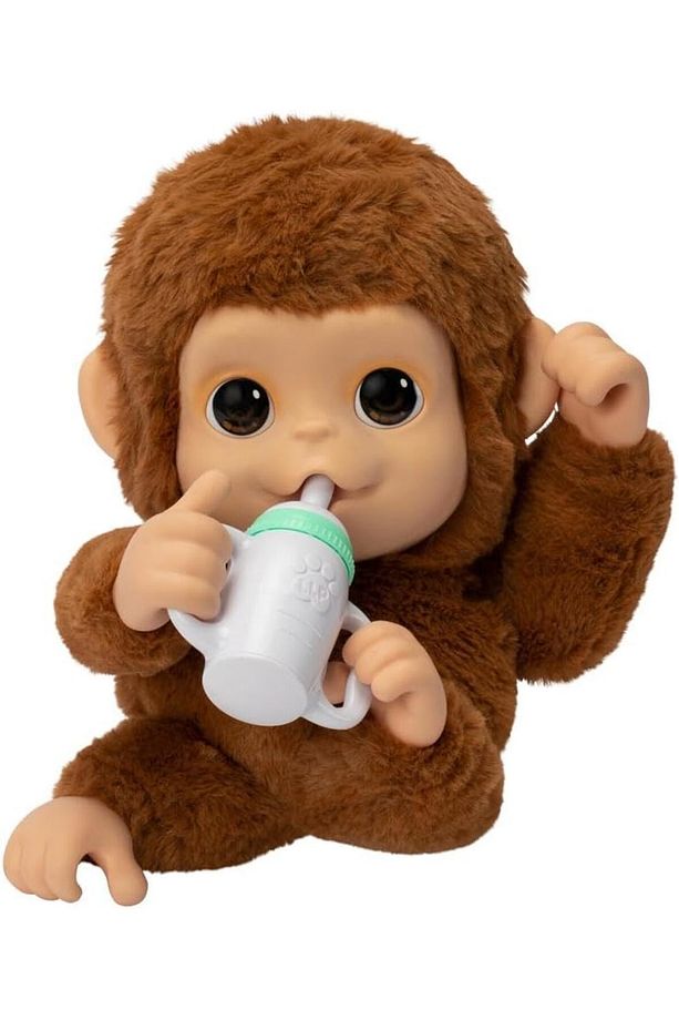 Live Pets My Baby Monkey - 50&apos;den Fazla Ses Ve Reaksiyon Özelliğine Sahip Sevimli Interakti - 4