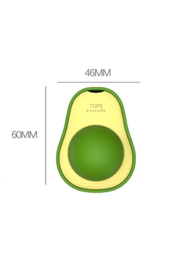 Cute Sticky Cat Grass Avocado Catnip 360 Degree Rotating Catnip Toy - 2