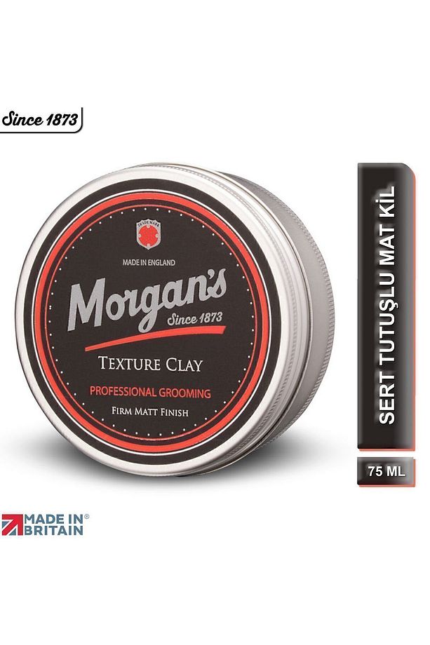 Morgan's Texture Clay Firm Matt Finish - Doku Veren Sert Saç Şekillendirme Kili 75 ml - 5