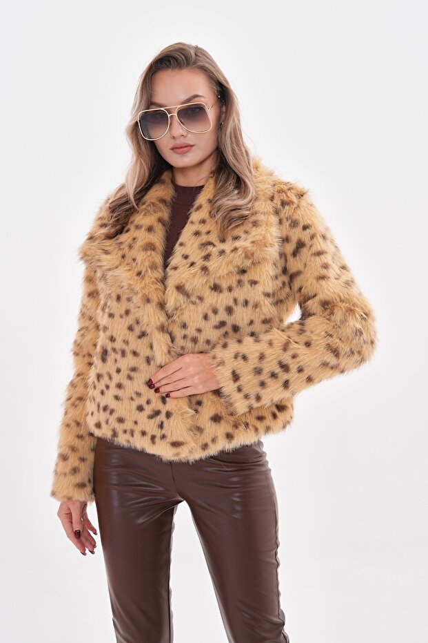 سترة واسعة بياقة واسعة - 5