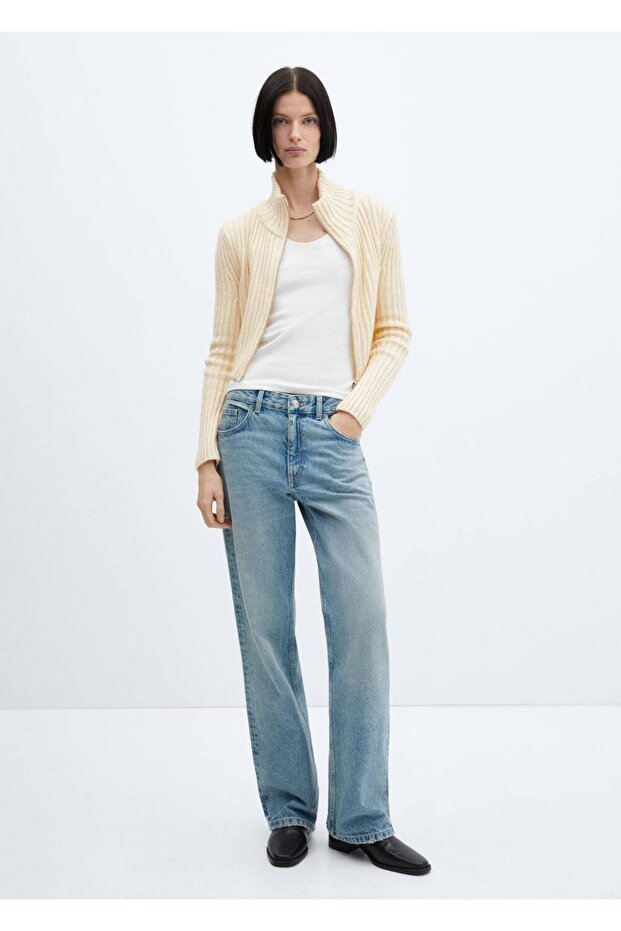 Fermuarlı kısa hırka - 2