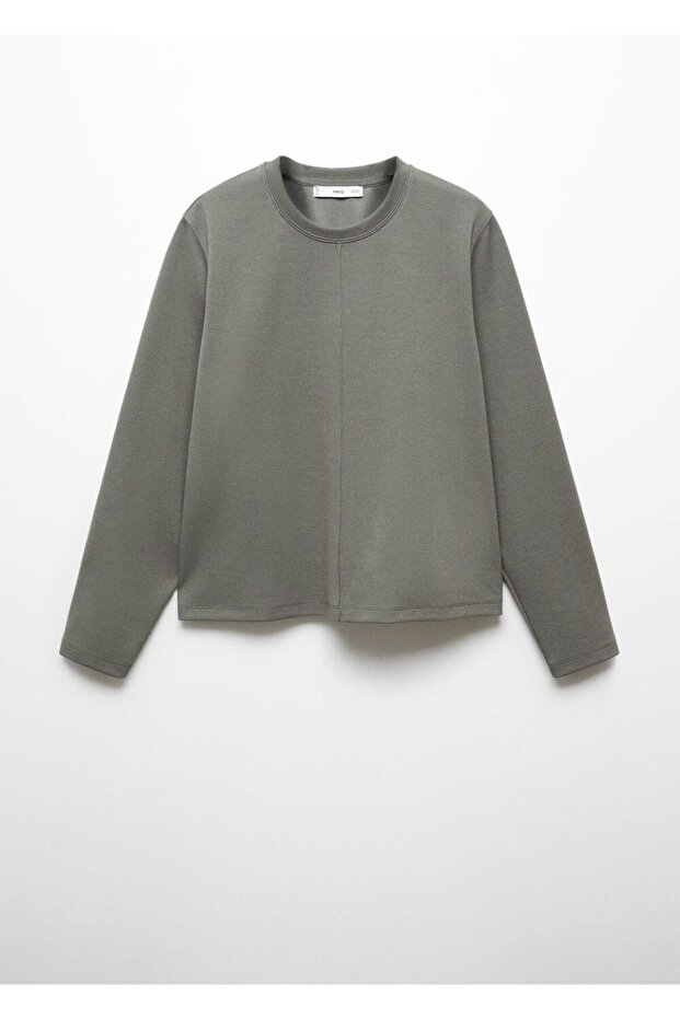 Dekoratif dikişli sweatshirt - 3