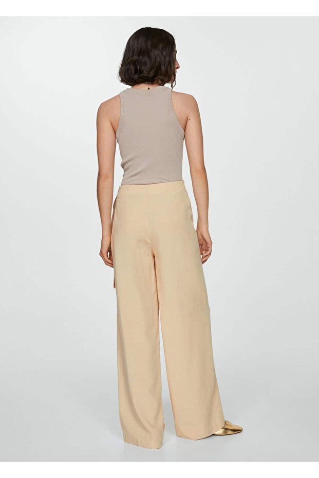 Lyocell-Hose mit Knotendetail - 4