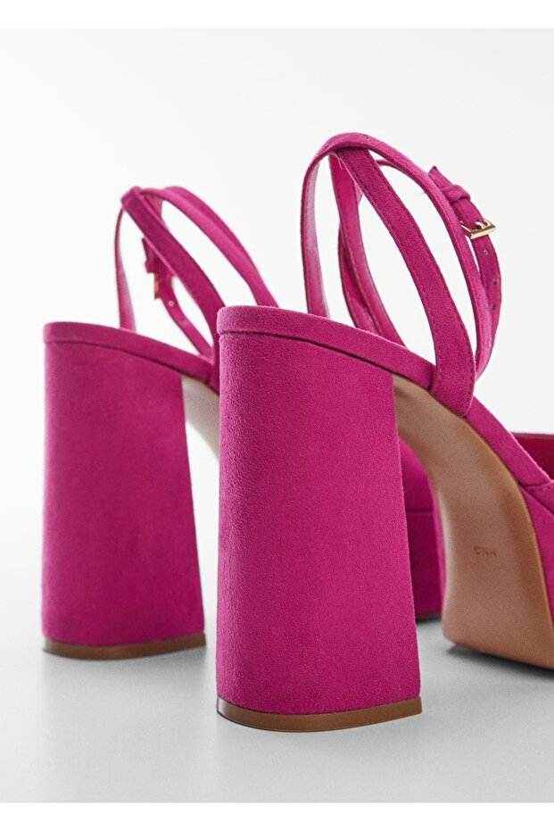 Kalın Tabanlı Bilekte Sandalet - 4