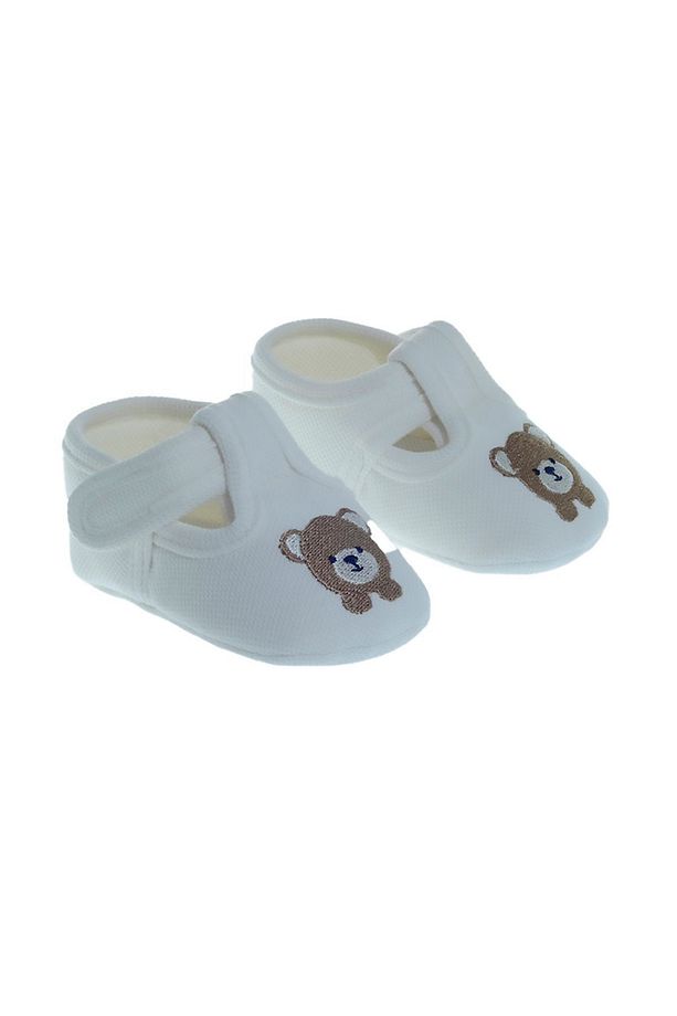 241324 Ekru Erkek Bebek Patiği, Bebek Ayakkabısı - 3