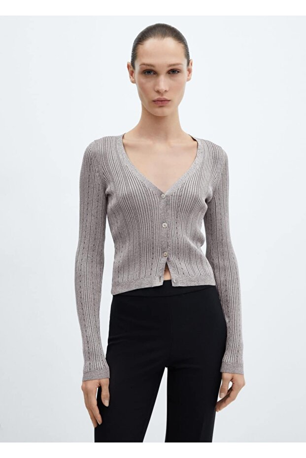 İnce triko hırka - 1