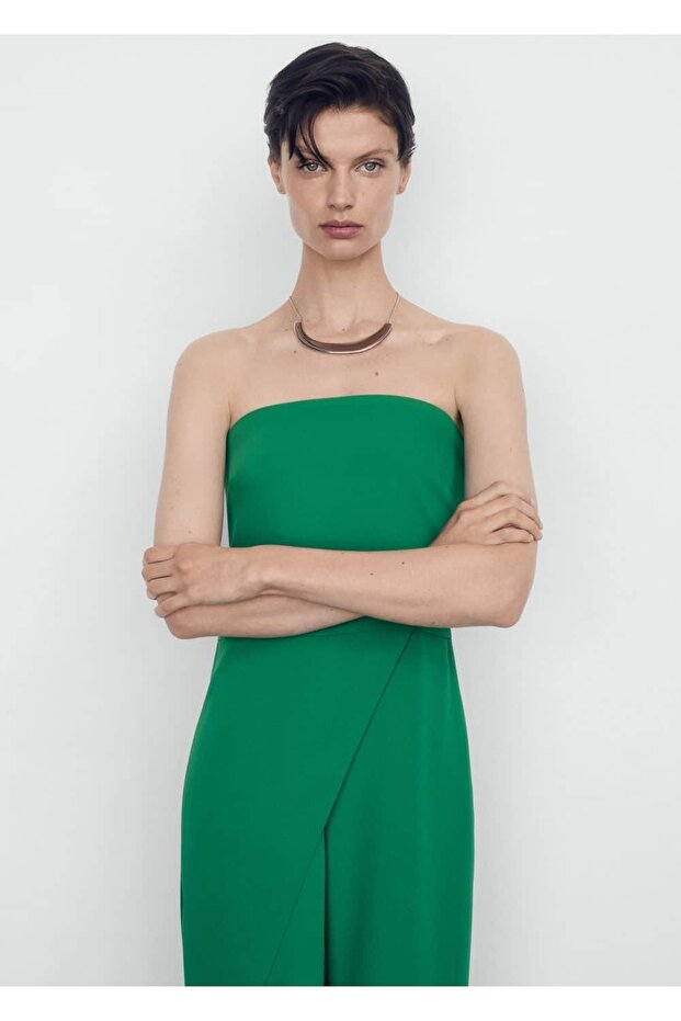 Straplez uzun tulum - 1