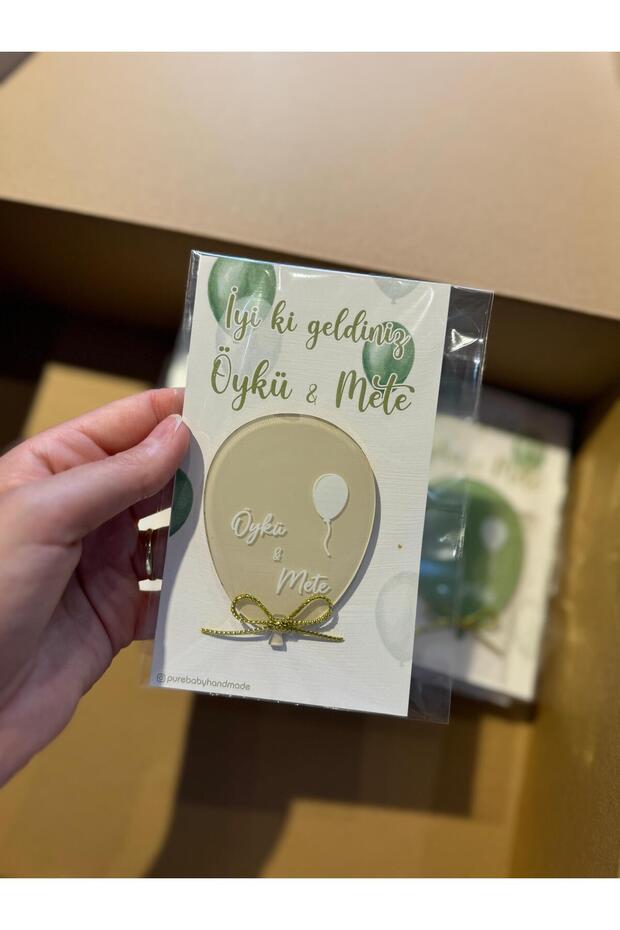Baby Gift Magnet + Card - 10 Pieces