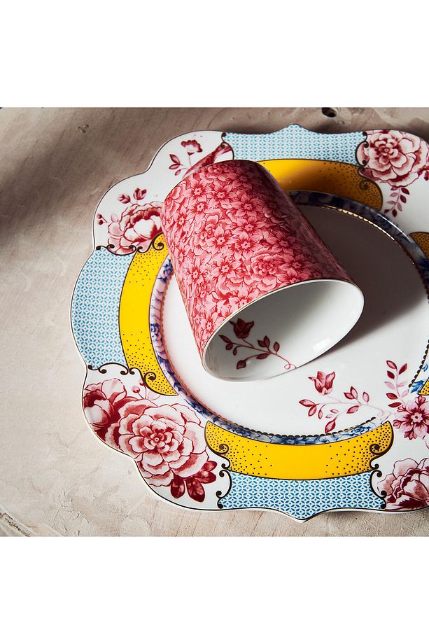 Royal Mavi Porselen Kahvaltı Tabağı 23,5 Cm - 3