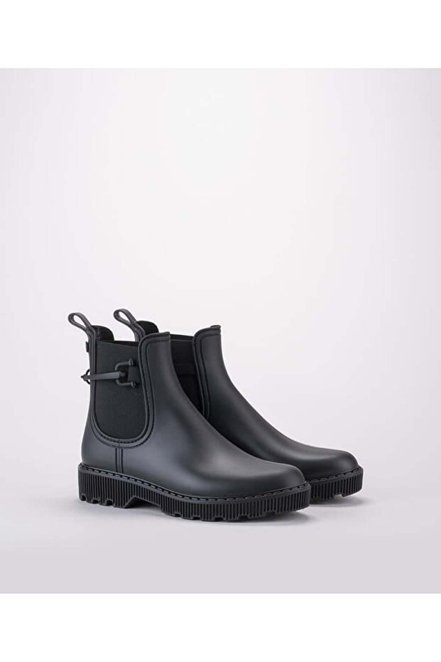 Mtl Women's Black Boots Shoes Rain Boots