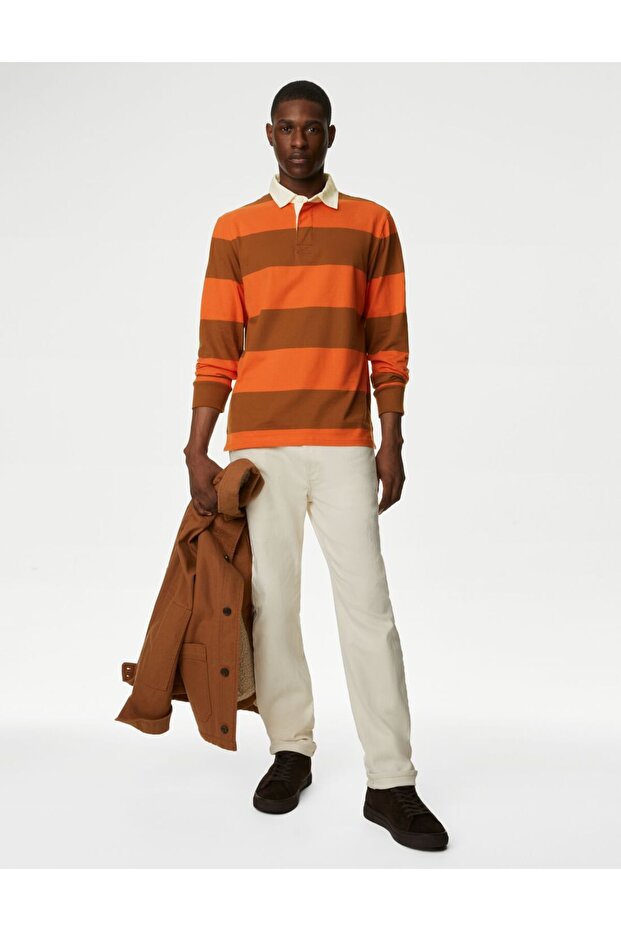 Saf Pamuklu Regular Fit Sweatshirt - 6