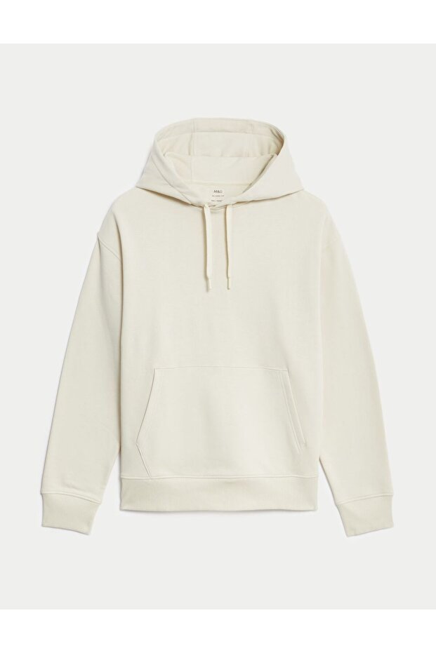 Kapüşonlu Oversize Sweatshirt - 4