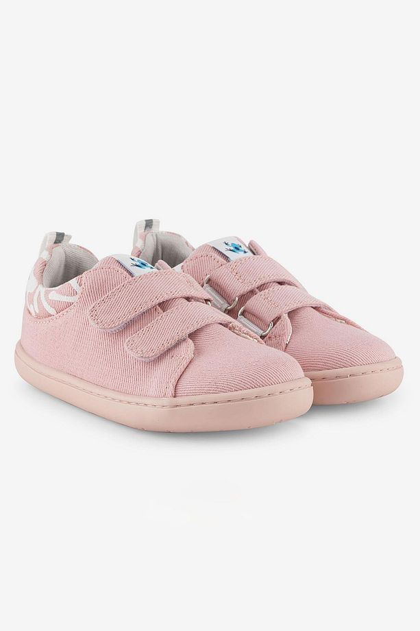 Smart Walker Recycled Canvas Eco Pembe Barefoot Çocuk Ayakkabı - 4