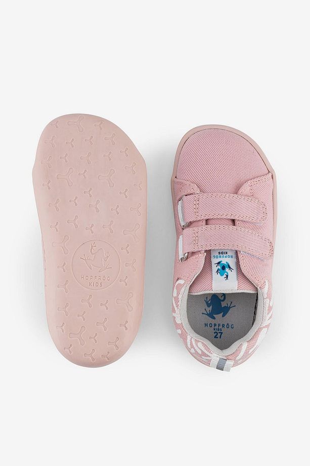 Smart Walker Recycled Canvas Eco Pembe Barefoot Çocuk Ayakkabı - 7