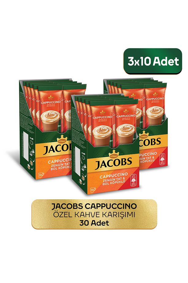 Cappucino 10'lu - Zengin Tat & Bol Köpüklü 3 Adet - 2