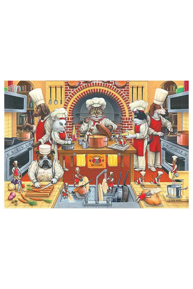 500 Parça Yapboz Puzzle - Şef Kool Kat 3586 - 2