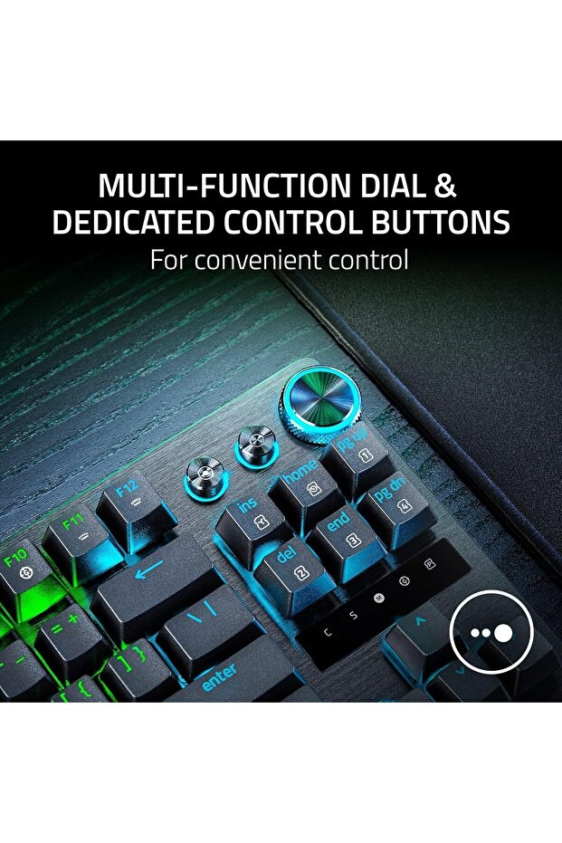 Huntsman V3 Pro Siyah RGB TKL Analog Optical Switch Kablolu Oyuncu Klavyesi RZ03-04980100-R3M1 - 7