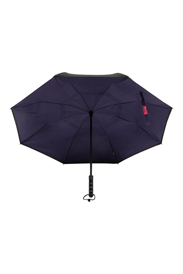 مظلة عكسية خفيفة الوزن ومقاومة للرياح - 2