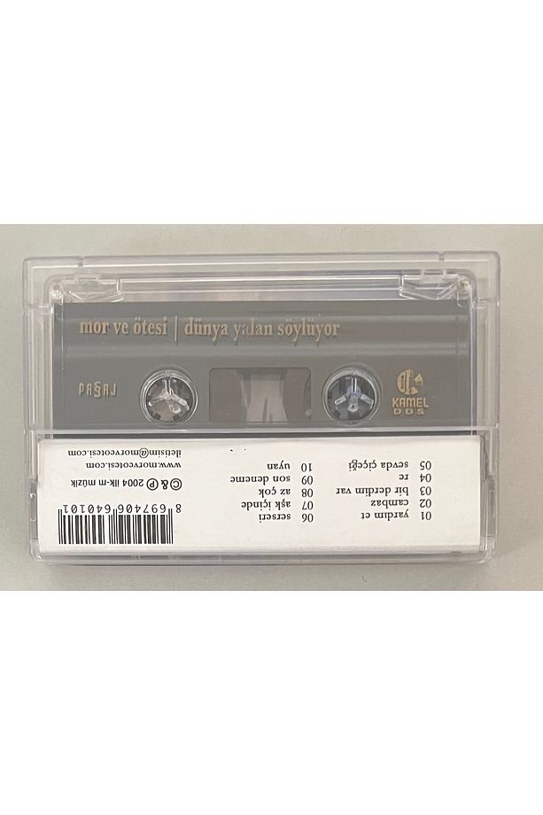 Mor ve Ötesi Dünya Yalan Söylüyor Kaset (2004 Dönem Baskı Kaset) - 2