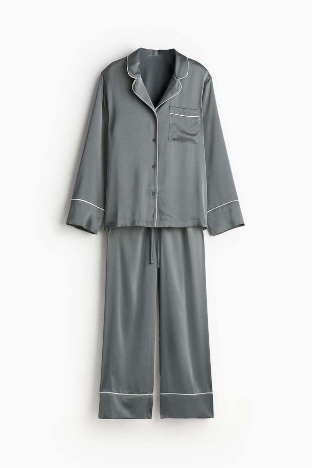 Satin pyjamas