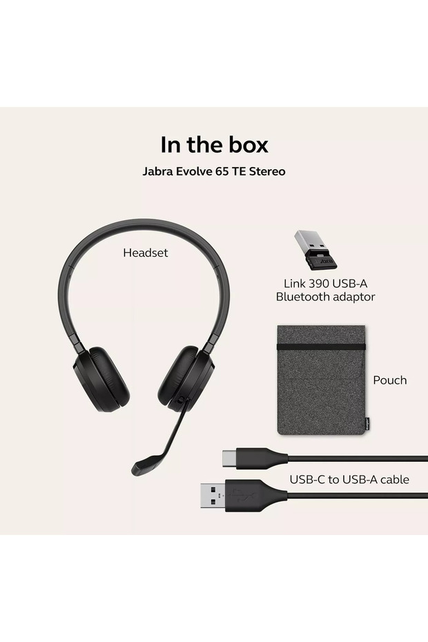 Evolve 65 Te Kablosuz Stereo Kulaklık Microsoft Teams Sertifikalı - 2