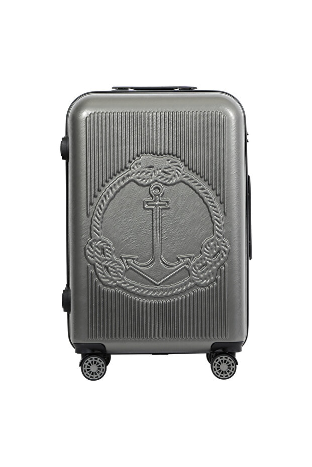 Medium Size 24" Ocean Gray Suitcase - 1